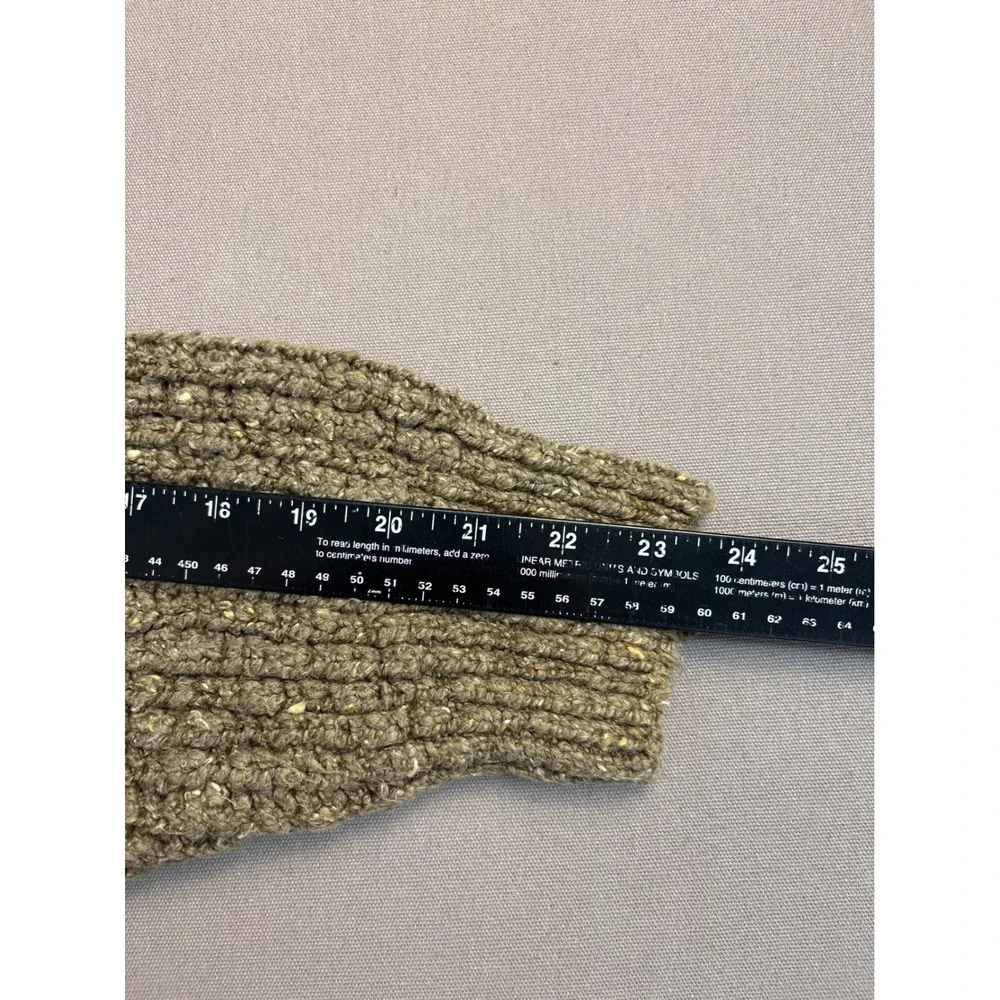 Vintage Banana Republic Mill Valley Cotton Ribbed Knit Sweater Brown Mens XL